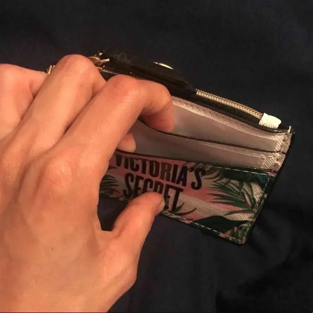 Victoria's Secret Card Case Palm Tree Edition